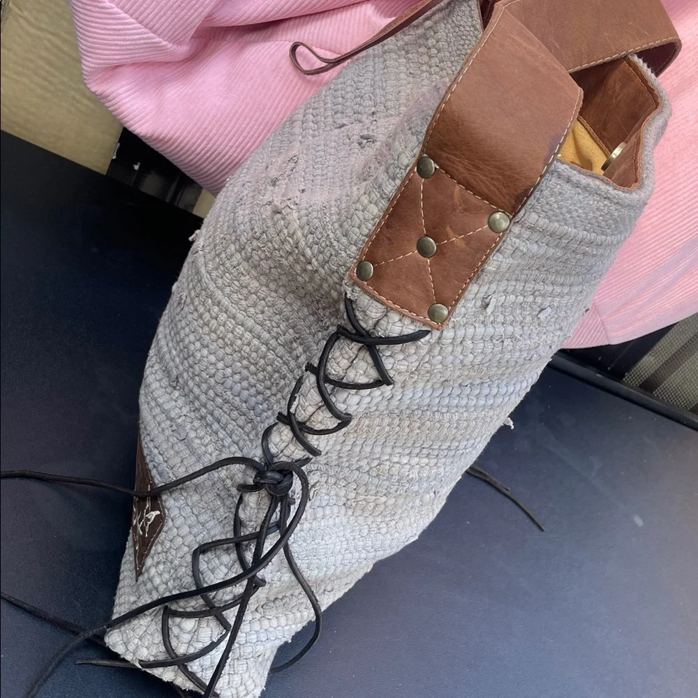 Rare Authentic Rebirth Designer Hobo style bag by Tracey Martin